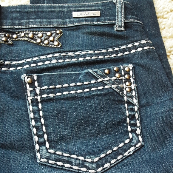 L. A. Idol Bootcut Jeans. NWOT - Picture 2 of 4